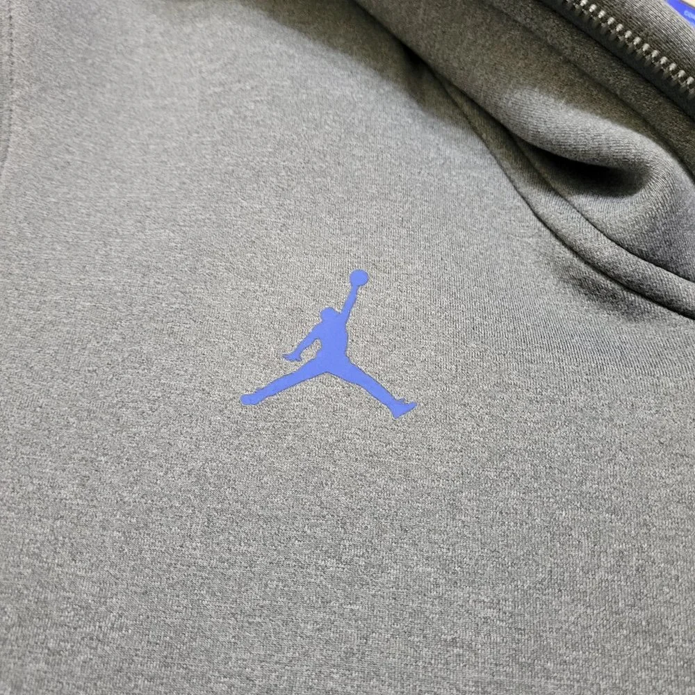 Jordan UF Florida Gators College Showout Shortsleeve S/S Hoodie Grey CU2133-050 - Picture 7 of 14